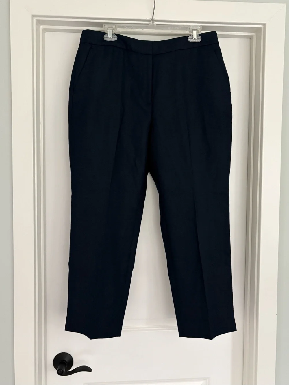 J. Crew Linen Blend Cropped Essential Work Pant 14